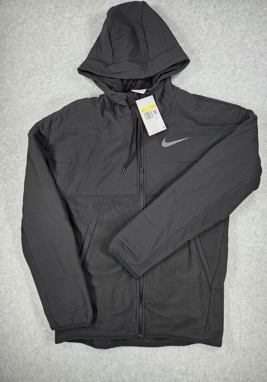 Nike Men's Therma-FIT Winterized Training Hoodie Jacket Black S Small NWT fall